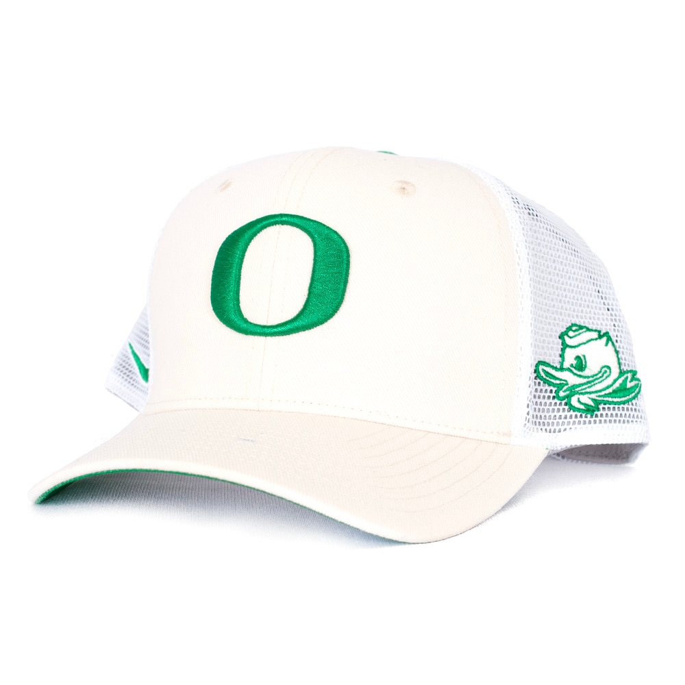 Classic Oregon O, Nike, Brown, Curved Bill, Polyester Blend, Accessories, Unisex, Baseball, Unstructured, Twill, Adjustable, Hat, 856249